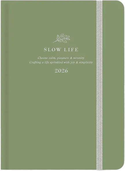 ΗΜΕΡΟΛΟΓΙΟ ADBOOK 26 SLOW LIFE-LIGHT GREEN 12*17 ΗΜΕΡΗΣΙΟ