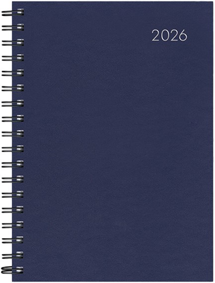 ΗΜΕΡΟΛΟΓΙΟ ADBOOK 26 SIMPLE SPIRAL BLUE 12*17 ΗΜΕΡΗΣΙΟ