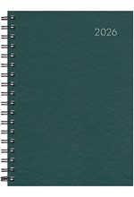 ΗΜΕΡΟΛΟΓΙΟ ADBOOK 26 SIMPLE SPIRAL GREEN 12*17 ΗΜΕΡΗΣΙΟ