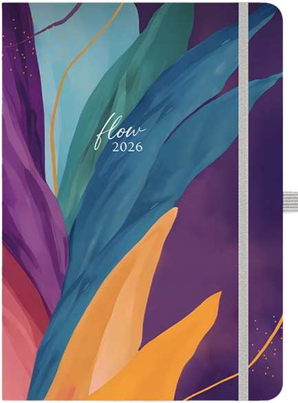 ΗΜΕΡΟΛΟΓΙΟ ADBOOK 26 FREE DREAM-FLOW 14*21 ΗΜΕΡΗΣΙΟ SOFT ΜΕ ΛΑΣΤΙΧΟ