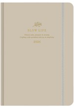 ΗΜΕΡΟΛΟΓΙΟ ADBOOK 26 SLOW LIFE-VANILLA 14*21 ΗΜΕΡΗΣΙΟ ΜΕ ΛΑΣΤΙΧΟ
