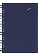 ΗΜΕΡΟΛΟΓΙΟ ADBOOK 26 SIMPLE SPIRAL BLUE 14*21 ΗΜΕΡΗΣΙΟ