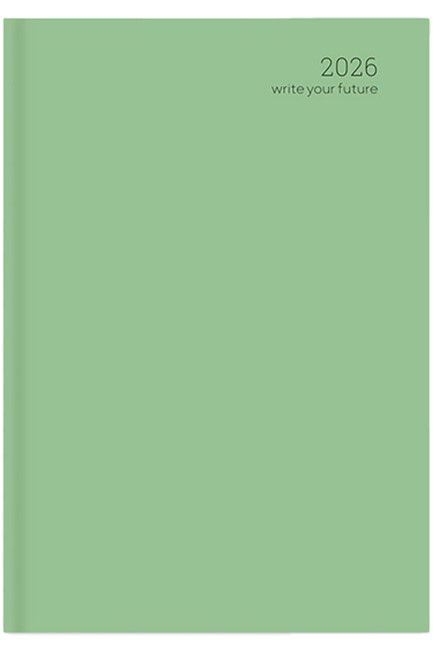 ΗΜΕΡΟΛΟΓΙΟ ADBOOK 26 SIMPLE LIGHT GREEN 17*25 ΗΜΕΡΗΣΙΟ