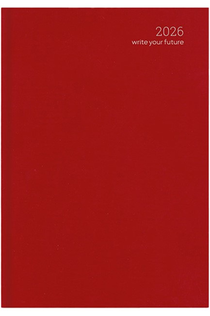 ΗΜΕΡΟΛΟΓΙΟ ADBOOK 26 SIMPLE RED 17*25 ΗΜΕΡΗΣΙΟ