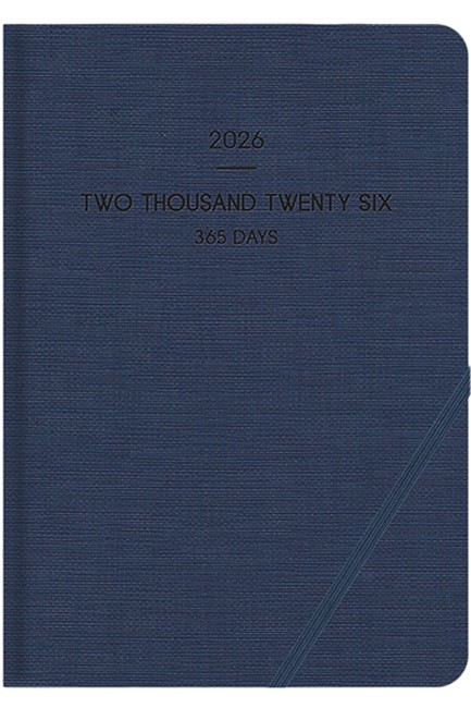 ΗΜΕΡΟΛΟΓΙΟ ADBOOK 26 LIEVE BLUE 17*25 ΗΜΕΡΗΣΙΟ ΜΕ ΓΩΝΙΑΚΟ ΛΑΣΤΙΧΟ