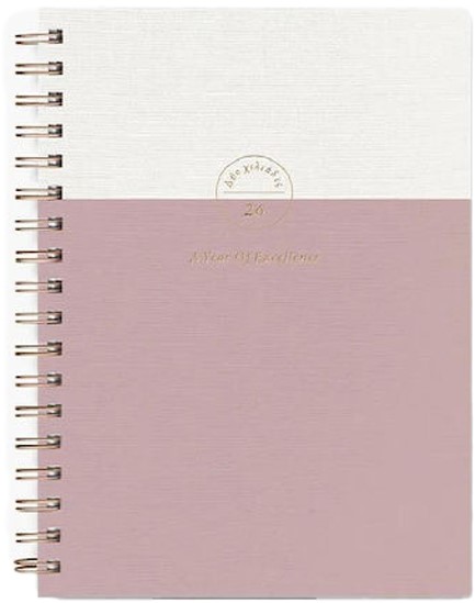 ΗΜΕΡΟΛΟΓΙΟ ADBOOK 26 BRONZE SPIRAL LIGHT BLOSSOM 17*25 ΗΜΕΡΗΣΙΟ