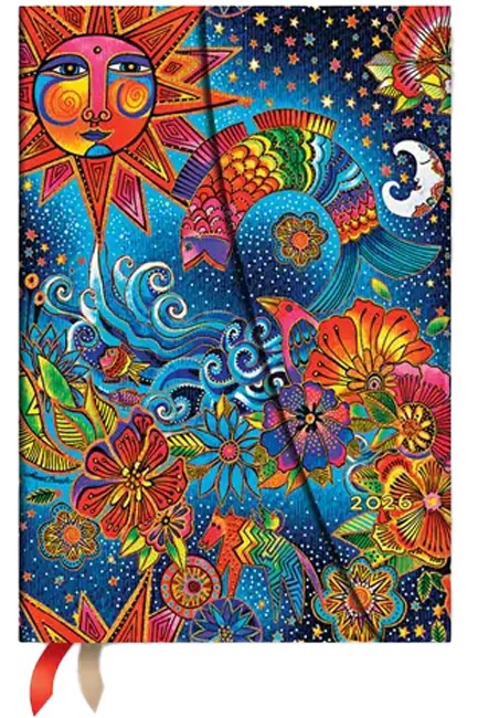 ΗΜΕΡΟΛΟΓΙΟ PAPERBLANKS 26 CELESTIAL MAGIG 10*14 ΑΤΖΕΝΤΑ ΕΒΔΟΜΑΔΙΑΙΑ MINI