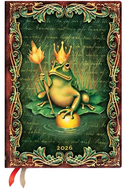 ΗΜΕΡΟΛΟΓΙΟ PAPERBLANKS 26 THE BROTHERS GRIMM-FROG PRINCE 13*18 ΕΒΔΟΜΑΔΙΑΙΟ MIDI
