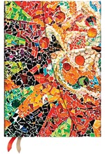 ΗΜΕΡΟΛΟΓΙΟ PAPERBLANKS 26 GAUDI'S SUN 13*18 ΕΒΔΟΜΑΔΙΑΙΟ MIDI