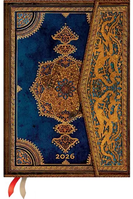 ΗΜΕΡΟΛΟΓΙΟ PAPERBLANKS 26 SAFAVID INDIGO 13*18 ΕΒΔΟΜΑΔΙΑΙΟ MIDI