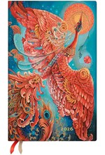 ΗΜΕΡ.PAPERBLANKS 26 FLEXIS FIREBIRD 13,5*21 ΕΒΔΟΜΑΔΙΑΙΟ MAXI