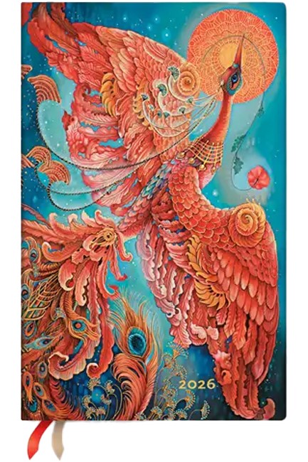 ΗΜΕΡΟΛΟΓΙΟ PAPERBLANKS 26 FLEXIS FIREBIRD 13,5*21 ΕΒΔΟΜΑΔΙΑΙΟ MAXI