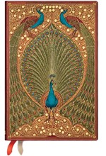 ΗΜΕΡΟΛΟΓΙΟ PAPERBLANKS 26 HAFIZS PEACKOCKS 10*14 ΑΤΖΕΝΤΑ ΗΜΕΡΗΣΙΑ MINI