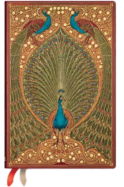 ΗΜΕΡ.PAPERBLANKS 26 HAFIZS PEACKOCKS 10*14 ΑΤΖΕΝΤΑ ΗΜΕΡΗΣΙΑ MINI