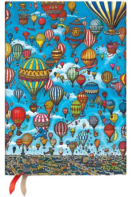 ΗΜΕΡΟΛΟΓΙΟ PAPERBLANKS 26 FLEXIS DAY BALLOON 13*18 ΗΜΕΡΗΣΙΟ MIDI