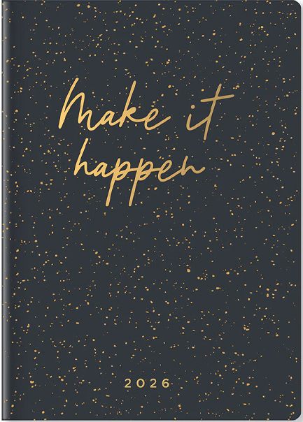 ΗΜΕΡΟΛΟΓΙΟ LETTS 26 INSPIRE CHARCOAL 15*21 ΗΜΕΡΗΣΙΟ