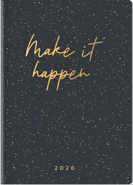 ΗΜΕΡΟΛΟΓΙΟ LETTS 26 INSPIRE CHARCOAL 15*21 ΗΜΕΡΗΣΙΟ