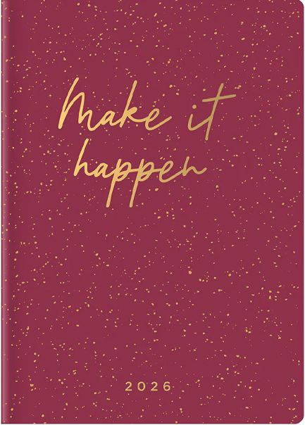 ΗΜΕΡΟΛΟΓΙΟ LETTS 26 INSPIRE PLUM 15*21 ΗΜΕΡΗΣΙΟ