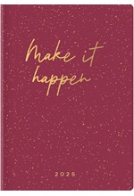 ΗΜΕΡΟΛΟΓΙΟ LETTS 26 INSPIRE PLUM 15*21 ΗΜΕΡΗΣΙΟ