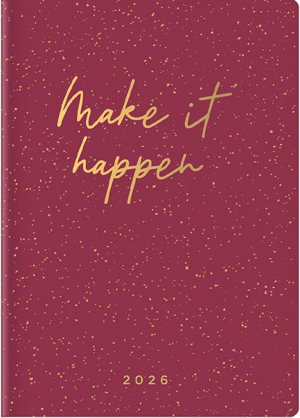 ΗΜΕΡΟΛΟΓΙΟ LETTS 26 INSPIRE PLUM 15*21 ΗΜΕΡΗΣΙΟ