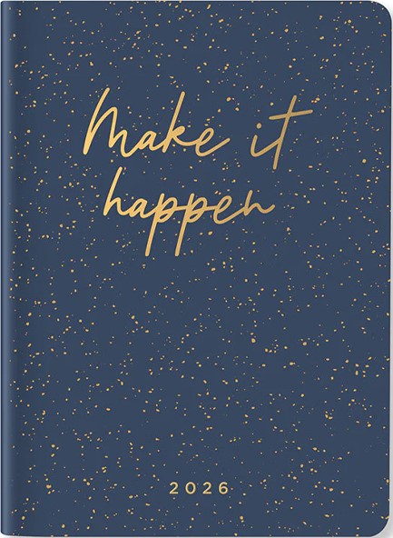 ΗΜΕΡΟΛΟΓΙΟ LETTS 26 INSPIRE NAVY BLUE 10,5*14,8 ΗΜΕΡΗΣΙΟ