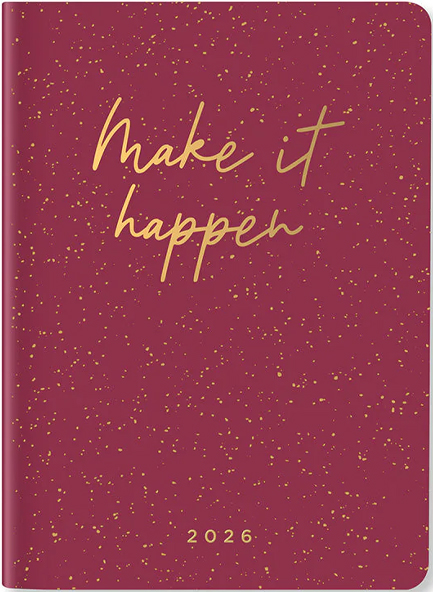 ΗΜΕΡΟΛΟΓΙΟ LETTS 26 INSPIRE PLUM 10,5*14,8 ΗΜΕΡΗΣΙΟ