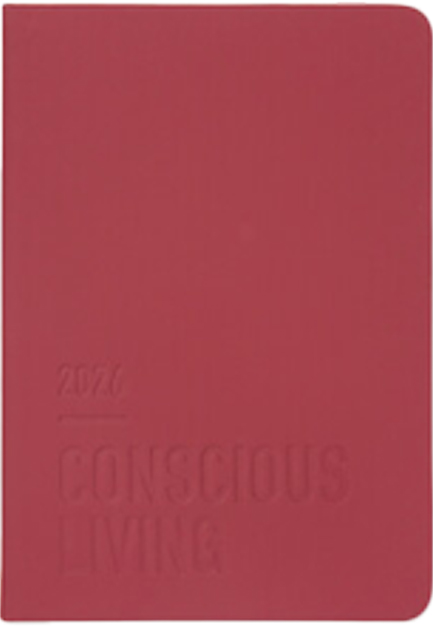 ΗΜΕΡΟΛΟΓΙΟ LETTS 26 CONSCIOUS ML BERRY 15*21 ΕΒΔΟΜΑΔΙΑΙΟ