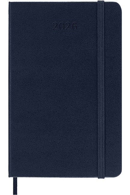 ΗΜΕΡ.MOLESKINE 26 HARD SAPPHIRE BLUE 09*14 ΕΒΔΟΜΑΔΙΑΙΑ ΑΤΖΕΝΤΑ POCKET
