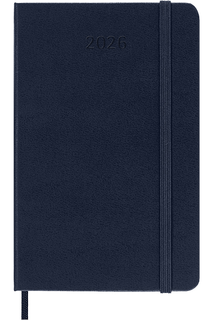 ΗΜΕΡΟΛΟΓΙΟ MOLESKINE 26 HARD SHAPPHIRE BLUE 09*14 ΗΜΕΡΗΣΙΑ ΑΤΖΕΝΤΑ POCKET