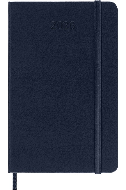 ΗΜΕΡΟΛΟΓΙΟ MOLESKINE 26 HARD SHAPPHIRE BLUE 09*14 ΗΜΕΡΗΣΙΑ ΑΤΖΕΝΤΑ POCKET