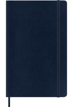 ΗΜΕΡΟΛΟΓΙΟ MOLESKINE 26 SOFT SAPPHIRE BLUE 13*21 ΕΒΔΟΜΑΔΙΑΙΟ LARGE