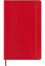 ΗΜΕΡΟΛΟΓΙΟ MOLESKINE 26 SOFT SCARLET RED 13*21 ΕΒΔΟΜΑΔΙΑΙΟ LARGE