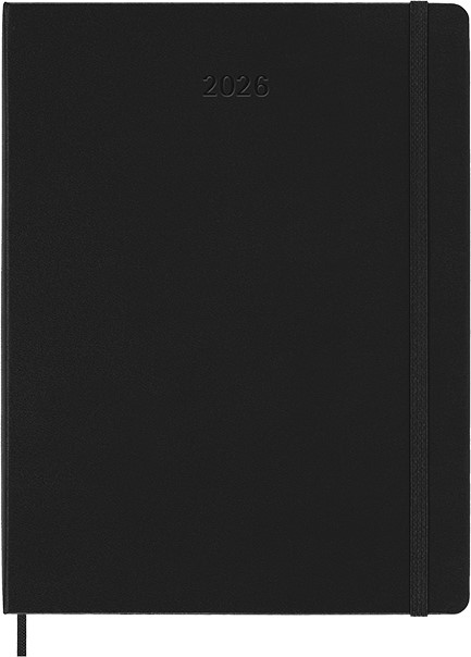 ΗΜΕΡ.MOLESKINE 26 HARD BLACK 19*25 ΕΒΔΟΜΑΔΙΑΙΟ XL ΚΑΘΕΤΟ PROFESSIONAL