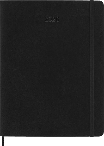 ΗΜΕΡ.MOLESKINE 26 SOFT BLACK 19*25 ΕΒΔΟΜΑΔΙΑΙΟ XL