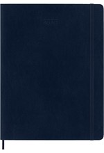 ΗΜΕΡ.MOLESKINE 26 SOFT SAPPHIRE BLUE 19*25 ΕΒΔΟΜΑΔΙΑΙΟ XL