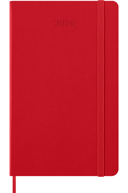 ΗΜΕΡ.MOLESKINE 26 HARD SCARLET RED 13*21 ΗΜΕΡΗΣΙΟ LARGE