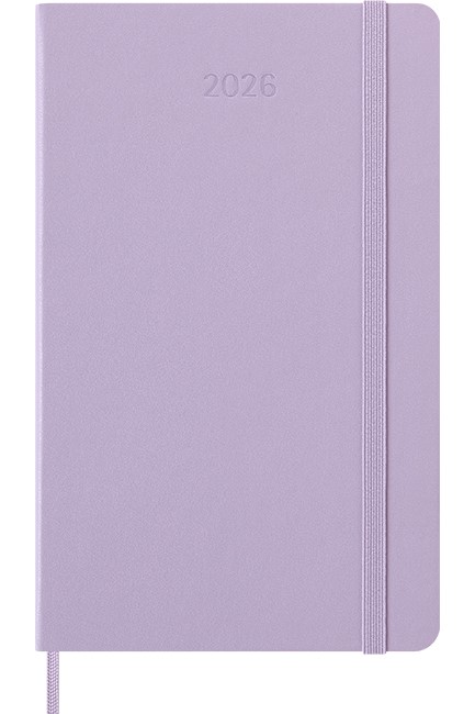 ΗΜΕΡΟΛΟΓΙΟ MOLESKINE 26 HARD PASTEL LILAC 13*21 ΗΜΕΡΗΣΙΟ LARGE