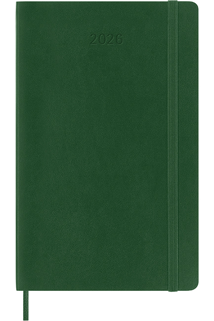 ΗΜΕΡΟΛΟΓΙΟ MOLESKINE 26 SOFT MYRTLE GREEN 13*21 ΗΜΕΡΗΣΙΟ LARGE