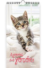 ΗΜΕΡΟΛΟΓΙΟ KLAKETA 26 ΑΓΑΠΩ ΕΝΑ ΓΑΤΑΚΙ 17*33 ΤΟΙΧΟΥ