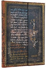 ΗΜΕΡΟΛΟΓΙΟ PAPERBLANKS 26 MICHELANGELO HANDWRITING13*18 ΕΒΔΟΜΑΔΙΑΙΟ MIDI
