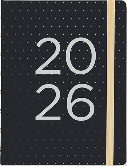 ΗΜΕΡΟΛΟΓΙΟ FILOFAX 26 PLANNER MOONLIGHT BLACK 16*21 ΕΒΔΟΜΑΔΙΑΙΟ