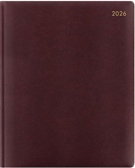 ΗΜΕΡ.LETTS 26 LEGACY QUARTO BURGUNDY 21*26 ΕΒΔΟΜΑΔΙΑΙΟ ΕΛΛΗΝΙΚΟ
