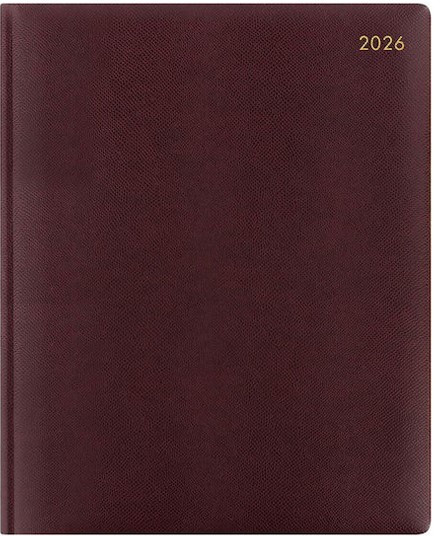 ΗΜΕΡ.LETTS 26 LEGACY QUARTO BURGUNDY 21*26 ΕΒΔΟΜΑΔΙΑΙΟ ΕΛΛΗΝΙΚΟ