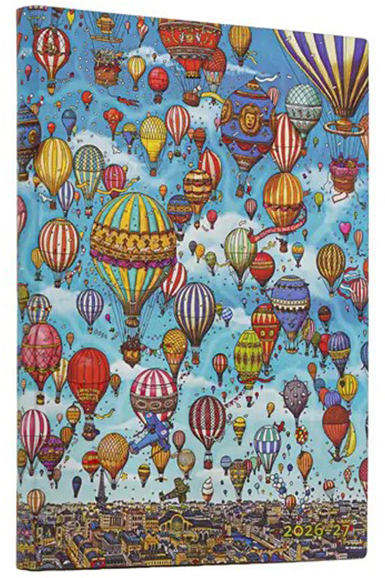 ΗΜΕΡΟΛΟΓΙΟ PAPERBLANKS 26-27 ΑΚΑΔΗΜΑΙΚΟ FLEXIS BALLOON FESTIVAL 13*18 ΕΒΔΟΜΑΔΙΑΙΟ MIDI