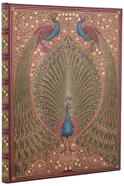 ΗΜΕΡΟΛΟΓΙΟ PAPERBLANKS 26-27 ΑΚΑΔΗΜΑΙΚΟ HAFIZ'S PEACOCKS 18*23 ΕΒΔΟΜΑΔΙΑΙΟ ULTRA