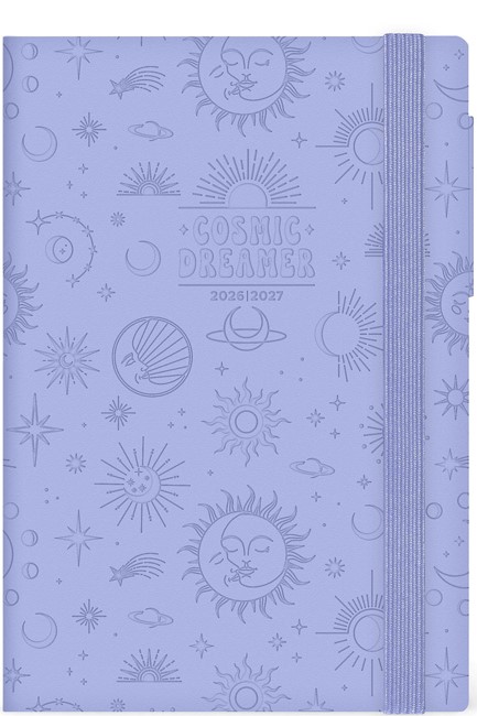 ΗΜΕΡΟΛΟΓΙΟ LEGAMI 26-27 ΑΚΑΔΗΜΑΙΚΟ COSMIC LILAC 12*18 ΕΒΔΟΜΑΔΙΑΙΟ AG2716027 MEDIUM ΜΕ NOTEBOOK