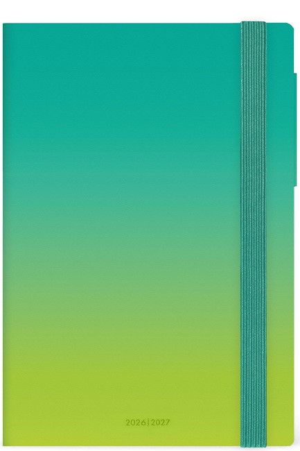 ΗΜΕΡΟΛΟΓΙΟ LEGAMI 26-27 ΑΚΑΔΗΜΑΙΚΟ SHADES OF GREEN 12*18 ΕΒΔΟΜΑΔΙΑΙΟ AG2716029 MEDIUM ΜΕ NOTEBOOK
