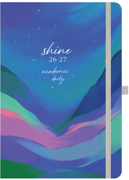ΗΜΕΡ.WYF 26-27 ΑΚΑΔΗΜΑΙΚΟ FREE DREAM SHINE 14*21 ΗΜΕΡΗΣΙΟ ΜΕ ΛΑΣΤΙΧΟ