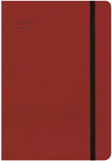 ΗΜΕΡ.WYF 26-27 ΑΚΑΔΗΜΑΙΚΟ HANDY RED 14*21 ΗΜΕΡΗΣΙΟ ΜΕ ΛΑΣΤΙΧΟ
