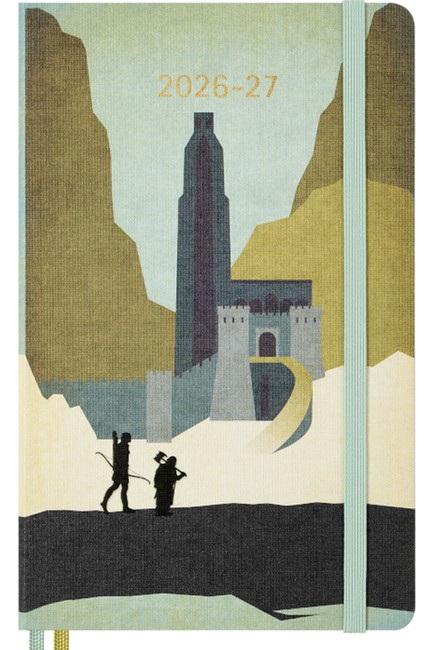 ΗΜΕΡ.MOLESKINE 26-27 ΑΚΑΔΗΜΑΙΚΟ HARD LE LORD OF THE RINGS 13*21 ΕΒΔΟΜΑΔΙΑΙΟ LARGE
